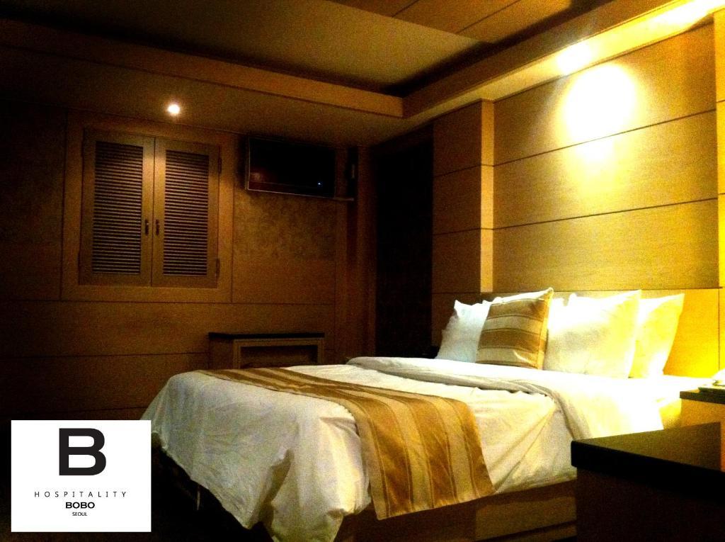 Bobo Hotel Hongdae Seoul Rum bild