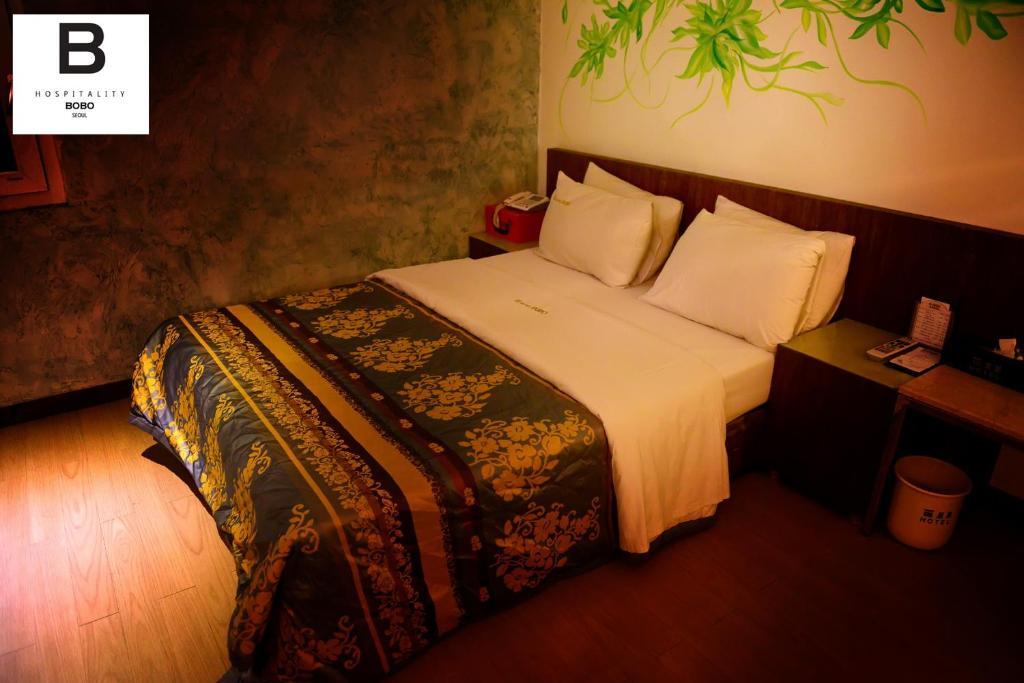 Bobo Hotel Hongdae Seoul Rum bild
